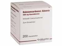 Calciumcarbonat Abanta 500 mg Kautabletten 200 ST