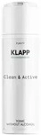 KLAPP Cosmetics Clean & Active Tonic without Alcohol 200ml