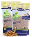 2 x 1 kg Lyra Pet&reg; Mehlw&uuml;rmer getrocknet