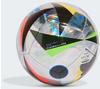 adidas Fußballliebe Foil Trainingsball - Damen, Silver Metallic / Black / Glow Blue
