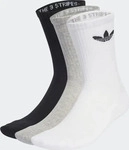 adidas Originals 3er-Pack Crew Socken - Herren, Wei&szlig; male
