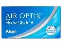 Alcon Air Optix plus HydraGlyde (3er Packung) Monatslinsen (3 dpt & BC 8.6)