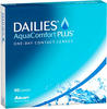 Alcon Dailies AquaComfort Plus (90er Packung) Tageslinsen (1 dpt & BC 8.7)