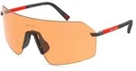 Prada Linea Rossa 0PS B50S Herren-Sonnenbrille Randlos Geometrisch Metall-Gestell,