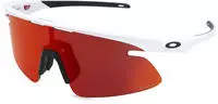 Oakley OO9527D RSLV LITE Unisex-Sonnenbrille Halbrand Eckig Kunststoff-Gestell, wei&szlig;