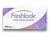 Alcon FreshLook ColorBlends (2er Packung) Monatslinsen (-8 dpt & BC 8.6), Amethyst