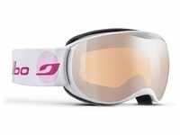 Julbo ATMO J738 Unisex-Skibrille Vollrand Monoscheibe Kunststoff-Gestell, weiß