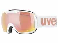 Uvex DOWNHILL 2000 S CV Unisex-Skibrille Vollrand Monoscheibe Kunststoff-Gestell,