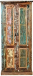 Kleiderschrank Dielenschrank 'Seaside' Massivholz Recycletes Holz Shabby Chic