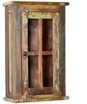 Badezimmer-H&auml;ngeschrank 'Seaside' Massivholz Recycletes Holz Shabby Chic
