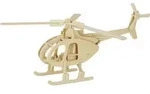 Holzbausatz Hubschrauber, 26 x 13 cm