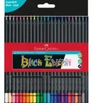 Buntstifte-Set Black Edition, 24 Stifte