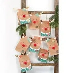 folia Adventskalender "Rentiere"
