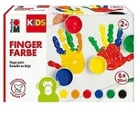 KIDS Fingerfarbenset, 6x 35 ml