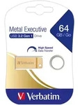 Verbatim USB 3.2 Stick 64GB, Metal Executive, Gold