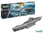 Revell Modellbausatz German Submarine Type IX C/40 U190 05167
