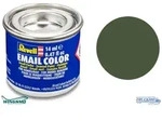 Revell Modellbaufarben Email Color Bronzegr&uuml;n matt 14ml RAL 6031 32165