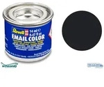 Revell Farbe Modellbau Email Color Schwarz matt 14ml RAL 9011 32108