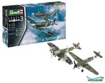 Revell Modellbausatz Conbat Set Messerschmitt Bf109G-10 & Spitfire Mk.V 03710