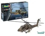 Revell Modellbausatz AH-64A Apache 03824