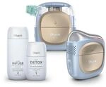 Shark FacialPro Glow + DePuffi Hydro-Powered Facial System f&uuml;r zu Hause in Blau 
