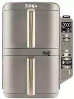 Ninja Double Stack XL-Hei&szlig;luftfritteuse mit 2 Schubladen und Smart Cook System 9,5 L
