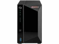 Asustor AS3302T-8tw, Asustor AS3302T 2-Bay 8TB Bundle mit 2x 4TB HDs HDD 8TB...