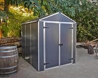Canopia Ger&auml;tehaus Rubicon 6x8 Alu Grau 185x229cm