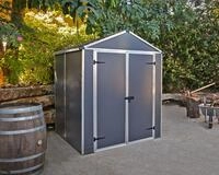 Ger&auml;tehaus Rubicon 6x5 Alu Grau 185x154cm