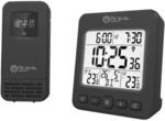 digi-tech GmbH Miraval LCD Funk-Wetterstation mit Au&szlig;ensensor Wecker Funkuhr
