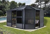 Sojag Aluminium Pavillon und Wintergarten Charleston 12x15 anthrazit