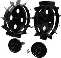 G&uuml;de Satz Metallr&auml;der GMR 420 f&uuml;r Motoreinachser GME 6.5V