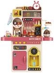 Coemo Coemo Kinderk&uuml;che Tony Spielk&uuml;che ROSA mit viel Zubeh&ouml;r