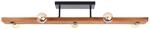 Brilliant Mertes Deckenlampe, E27, 115 x 12,5 cm, Holz/Metall, braun/schwarz