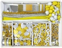 LENA Bastelkoffer Gold & Silber, FS
