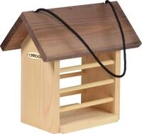 Meisenkn&ouml;delhalter aus Kiefernholz