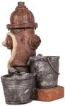 Garden Pleasure Brunnen HERMES in Stein-Optik