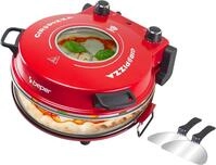 beper Beper P101CUD301 Pizzaofen, 400&deg;C, 31 cm Keramikplatte, 5 Kochstufen,