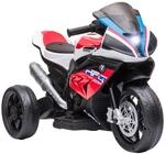 HOMCOM Kinder Elektro-Motorrad Kindermotorrad Elektro-Dreirad ab 18 Monaten Rot