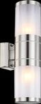 Globo Lighting - XELOO - Au&szlig;enleuchte Edelstahl, 2x E27