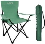 24MOVE&reg; Campingstuhl Faltstuhl, gr&uuml;n, Getr&auml;nkehalter und Tragetasche Outdoor,