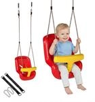 Babyschaukel Kinderschaukel verstellbar Mitwachsend Babysitz mit R&uuml;ckenlehne