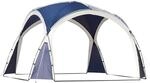 Kuppelzelt, 6-8 Personen, Gartenpavillon, Blau+Grau, 3,5 x 3,5 x 2,22 m