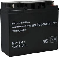 G&uuml;de Batterie MP 18-12 / 12 V 18 Ah