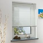 BELLA CASA Aluminium-Jalousie, wei&szlig;, 220 x 90 cm