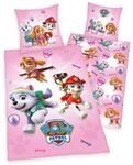 Paw Patrol Bettw&auml;sche Gr&ouml;&szlig;e 80x80 + 135x200 cm