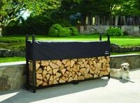 ShelterLogic Kaminholzregal 240 cm mit Abdeckung