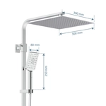 Sch&uuml;tte Duschset OCEAN Chrom/Anthrazit