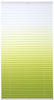 Bella Casa Klemmfix-Plissee verspannt, 45 x 130 cm, farbverlauf grün