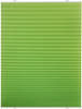 Lichtblick Plissee Haftfix, ohne Bohren Grün, 60 cm x 130 cm (B x L)